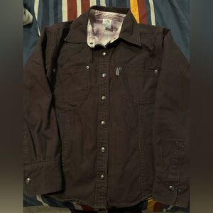 Carhartt Dark Brown shacket
